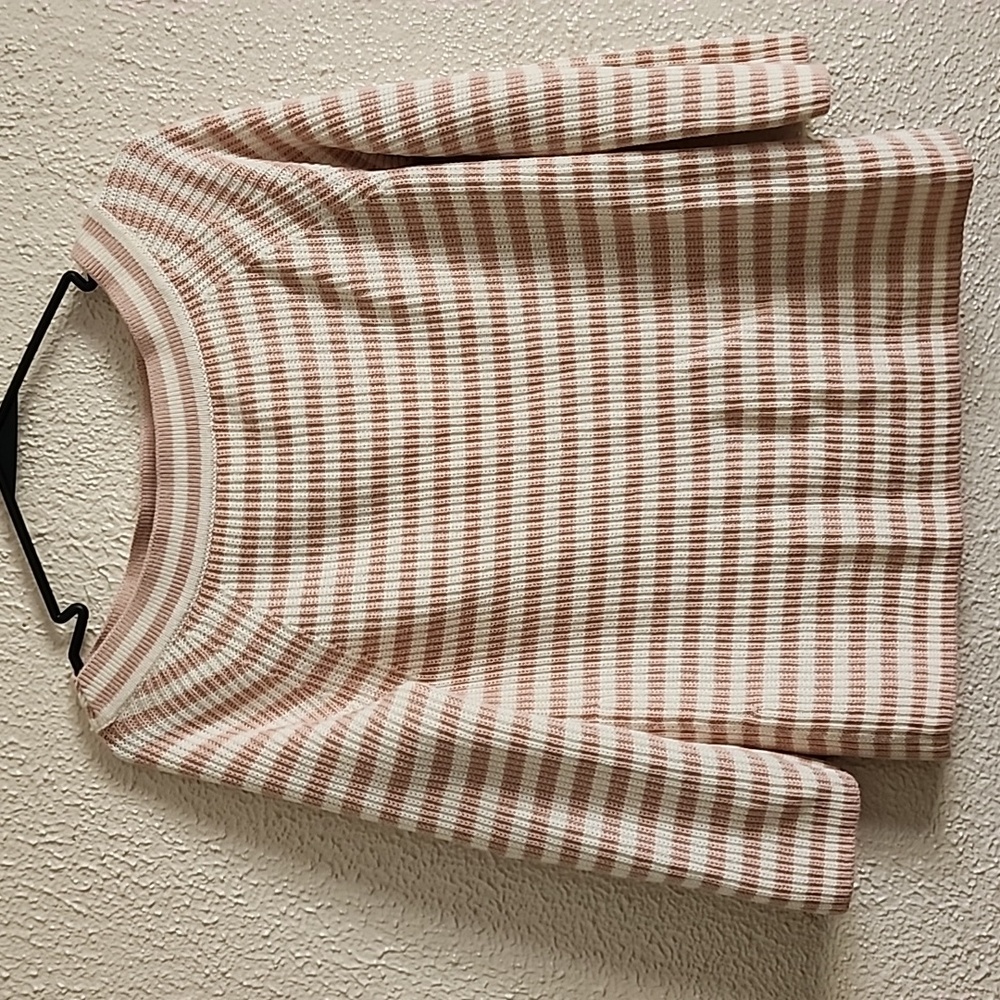 Sweater J.Crew, Color White and pink, Size XS